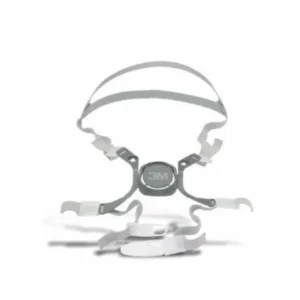 3M — Respirador semifacial branco — modelo visual