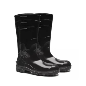 Bracol — Bota de PVC cano longo preta — modelo visual